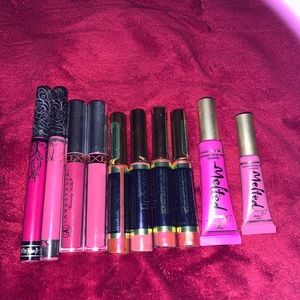High End barely used Matte/Shimmer lipsticks